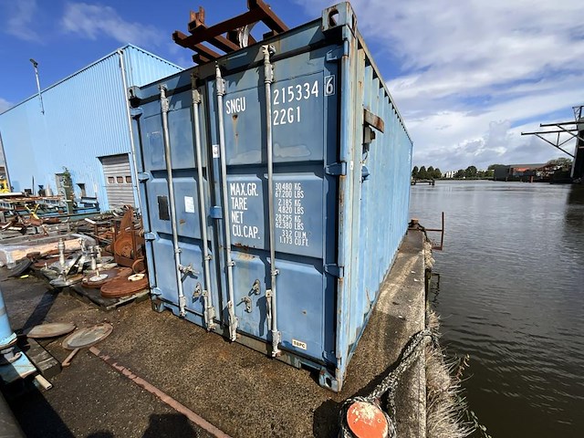 2004 baoshan pacific sp-snrt-02(m) opslag container (met inhoud) — foto 1
