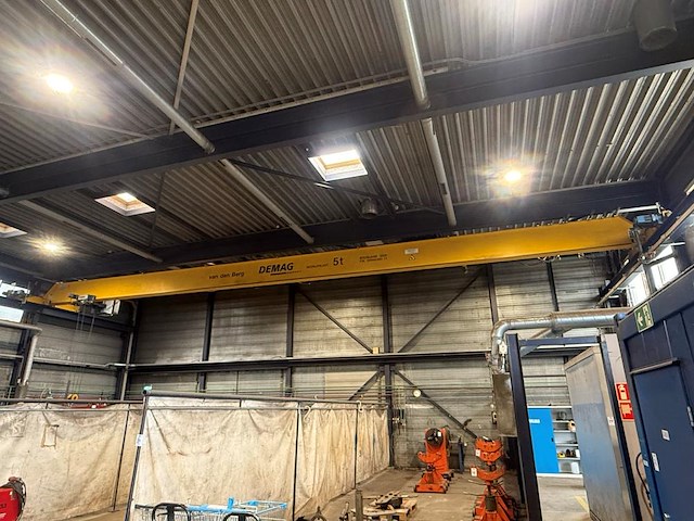 2009 demag 5t bovenloopkraan — foto 1