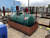 2012 berg-o-tool diesel opslag tank (1500l)