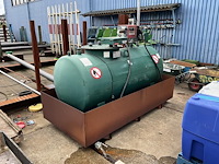 2012 berg-o-tool diesel opslag tank (1500l) — foto 2
