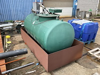 2012 berg-o-tool diesel opslag tank (1500l) — foto 3