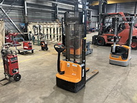 2021 hanccha cdd12 elektrische stapelaar — foto 5