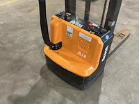2021 hanccha cdd12 elektrische stapelaar — foto 7