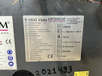 2021 optimum s 150g vario lintzaagmachine — foto 10