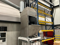 2023 q-fin f1500 wes6000 breedband ontbramen en allround finishing machine — foto 2