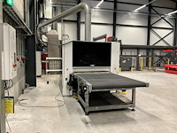 2023 q-fin f1500 wes6000 breedband ontbramen en allround finishing machine — foto 10