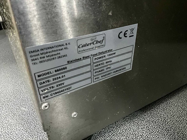 2024 caterchef 680080 voedseldroger - afbeelding 6 van  6