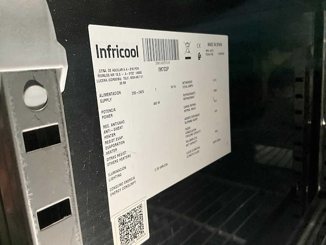 2024 infricool im703p koelwerkbank - afbeelding 8 van  8