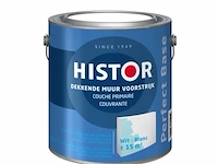 2x voorstrijk histor, perfect base, wit, 2,5 l