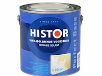 2x voorstrijk vlek-isolerend histor, perfect base, wit, 2,5 liter