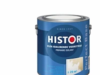 2x voorstrijk vlek-isolerend histor, perfect base, wit, 2,5 liter - afbeelding 2 van  2