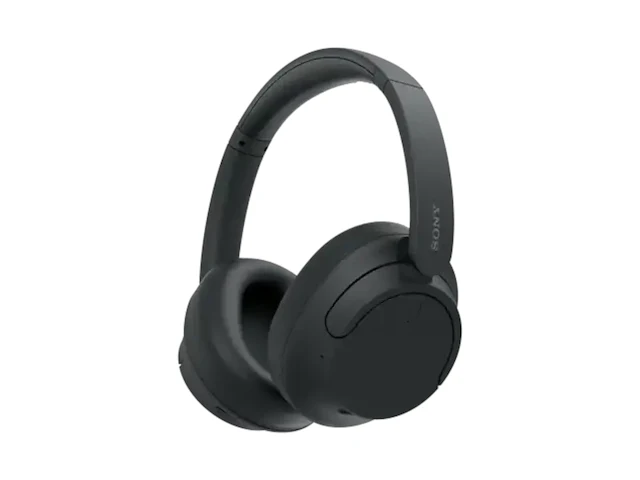 3x draadloze koptelefoon met noise cancelling, sony, wh-ch720n, zwart - afbeelding 3 van  3