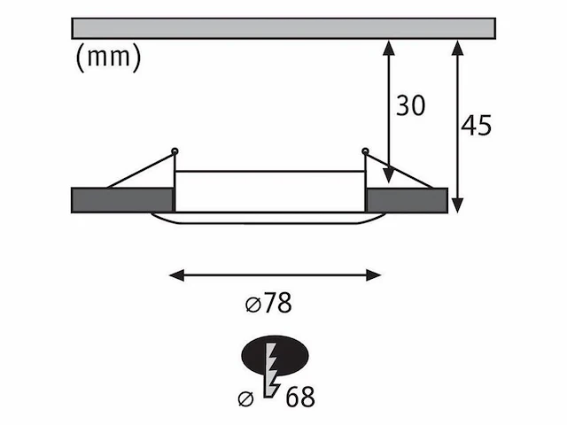 3x led-inbouwlamp basisset 3 per set paulmann, nova coin, staal geborsteld - afbeelding 3 van  3