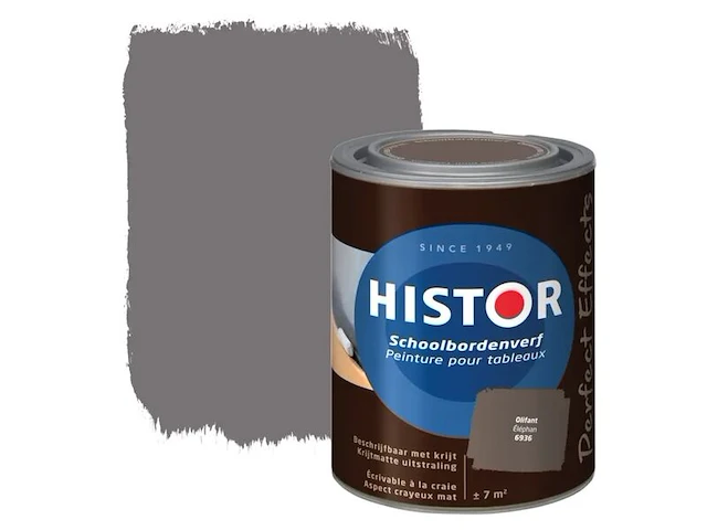 3x schoolbordverf histor, perfect effects, olifant, 1 liter - afbeelding 1 van  2