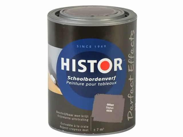 3x schoolbordverf histor, perfect effects, olifant, 1 liter - afbeelding 2 van  2