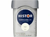 4x lak zijdeglans histor, perfect finish, ivoor, 250 ml - afbeelding 2 van  2