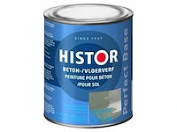 6x beton- en vloerverf histor, perfect base, geordend, 750ml - afbeelding 2 van  2