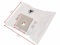 7x stofzuigerzakken scanpart, m198afk11, 4 stuks per doos - afbeelding 2 van  2
