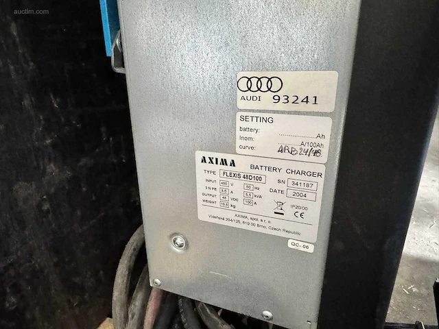 Batterijlader axima flexis 48d100 - afbeelding 3 van  3