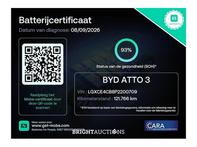 Byd atto 3 60 kwh 2024 (origineel-nl), z-944-kh - afbeelding 42 van  44