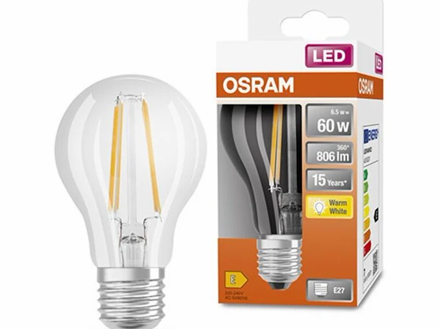 Ca. 21x led lamp peer 11w osram, e27, warmwit - afbeelding 1 van  2