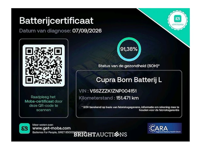 Cupra born copper edition one 62 kwh 2022 (origineel-nl), p-679-xj - afbeelding 38 van  40
