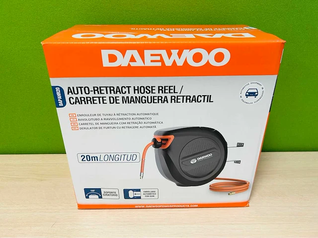 Daewoo - 2025 - dapahr20 - automatisch oprolbare slanghaspel 20m - afbeelding 2 van  11