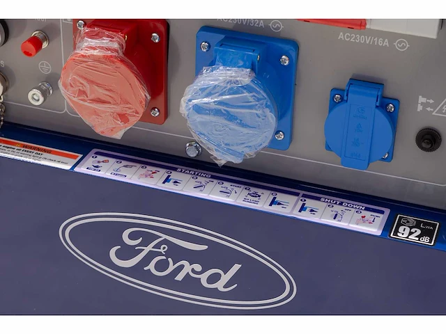 Ford - 2026 - fdt10200se - 7.9 kva diesel generator 3phase - afbeelding 13 van  20