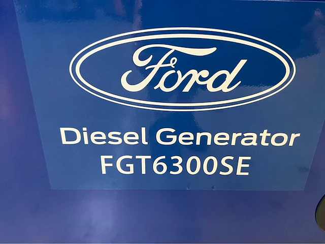 Ford - fgt6300se - aggregaat / generator - diesel - 230v én 400v krachtstroom - 2026 - afbeelding 13 van  21