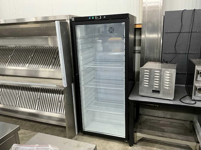 Gastro inox 204.204 glasdeur koelkast - afbeelding 1 van  7