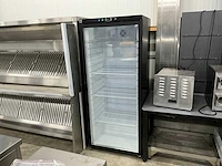 Gastro inox 204.204 glasdeur koelkast