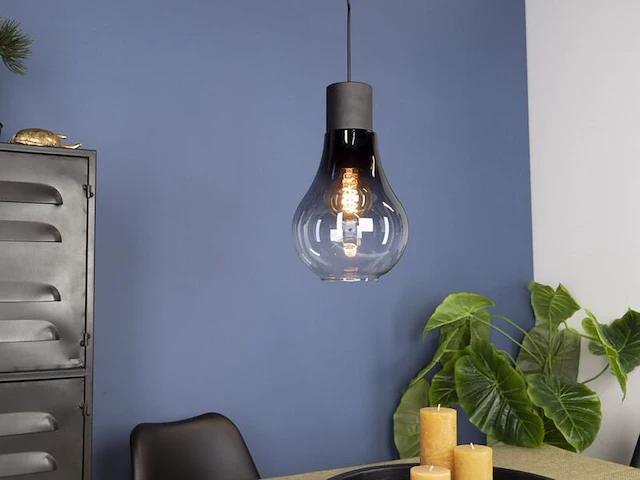 Hanglamp eglo, chasely, zwart - afbeelding 2 van  3