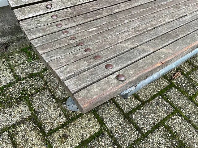 Hardhouten terrasbank - afbeelding 5 van  6