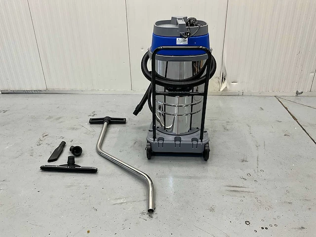 Industriële stofzuiger nat/droog 100l en gereedschapswagen 269 pcs - ultra force equipment - afbeelding 4 van  39