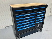 Industriële stofzuiger nat/droog 100l en gereedschapswagen 269 pcs - ultra force equipment - afbeelding 19 van  39