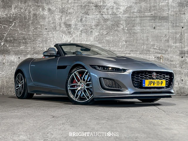 Jaguar f-type p450 v8 awd cabriolet r-dynamic 450pk 2021, jpv-11-p - afbeelding 9 van  79