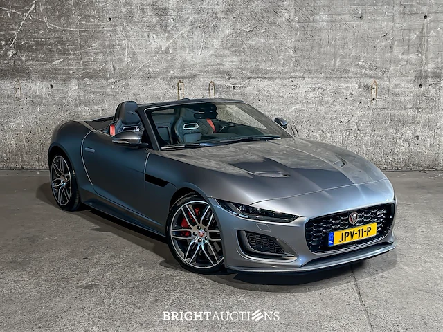 Jaguar f-type p450 v8 awd cabriolet r-dynamic 450pk 2021, jpv-11-p - afbeelding 10 van  79