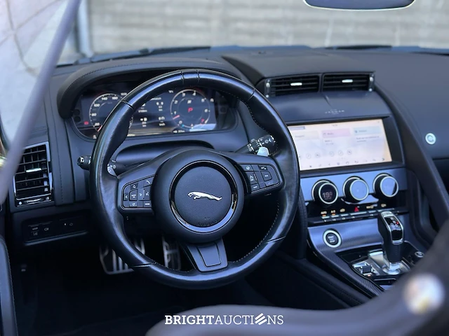 Jaguar f-type p450 v8 awd cabriolet r-dynamic 450pk 2021, jpv-11-p - afbeelding 39 van  79