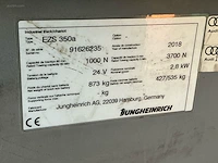 Jungheinrich ezs-350-a-ftf elektrische trekker - afbeelding 12 van  13