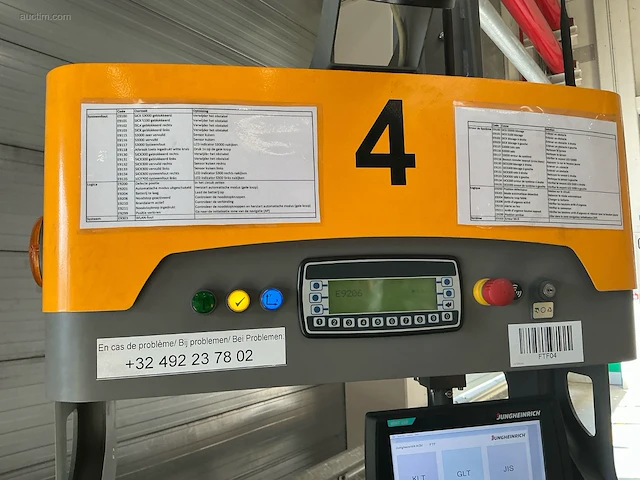 Jungheinrich ezs-350-a-ftf elektrische trekker - afbeelding 8 van  10