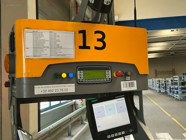 Jungheinrich ezs-350-a-ftf elektrische trekker - afbeelding 10 van  13