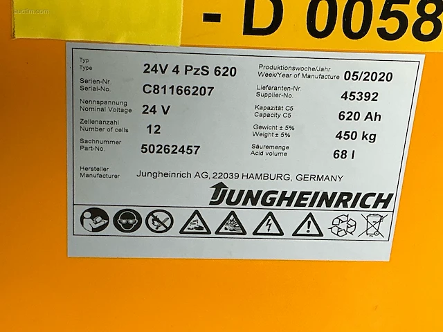 Jungheinrich ezs-350-a-ftf elektrische trekker - afbeelding 2 van  13