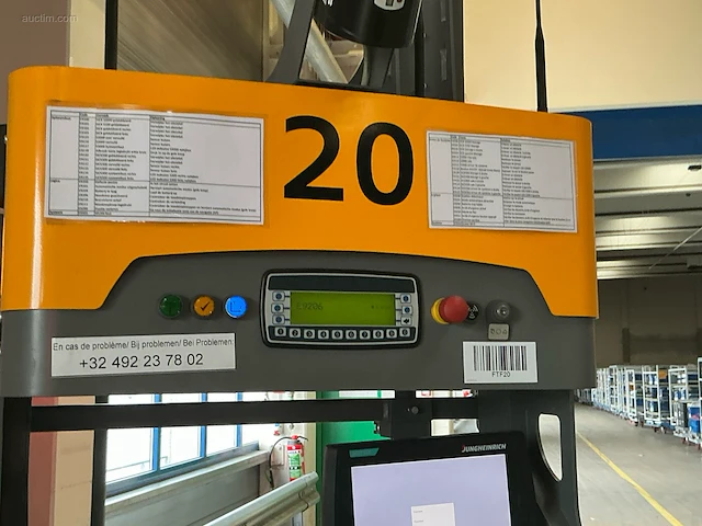 Jungheinrich ezs-350-a-ftf elektrische trekker - afbeelding 9 van  13