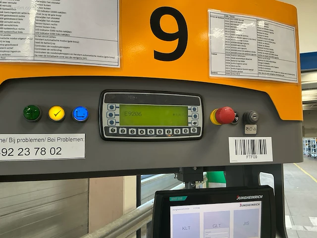 Jungheinrich ezs-350-a-ftf elektrische trekker - afbeelding 9 van  13