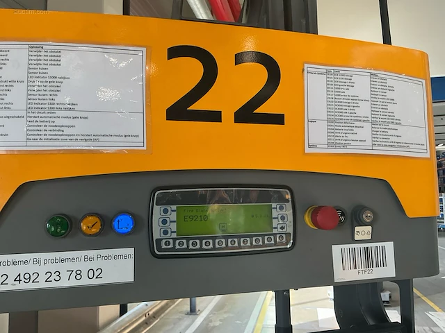 Jungheinrich ezs-350-a-ftf elektrische trekker - afbeelding 6 van  12