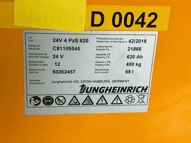 Jungheinrich ezs-350-a-ftf elektrische trekker - afbeelding 2 van  13