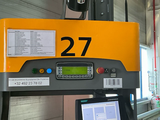 Jungheinrich ezs-350-a-ftf elektrische trekker - afbeelding 10 van  14
