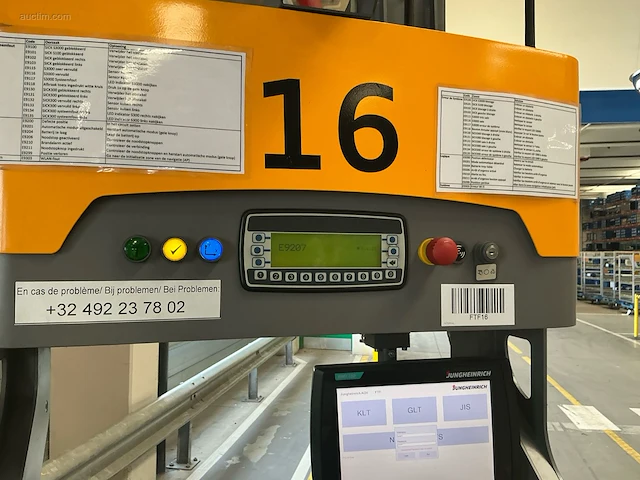 Jungheinrich ezs-350-a-ftf elektrische trekker - afbeelding 8 van  13