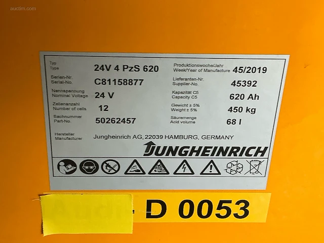 Jungheinrich ezs-350-a-ftf elektrische trekker - afbeelding 3 van  14