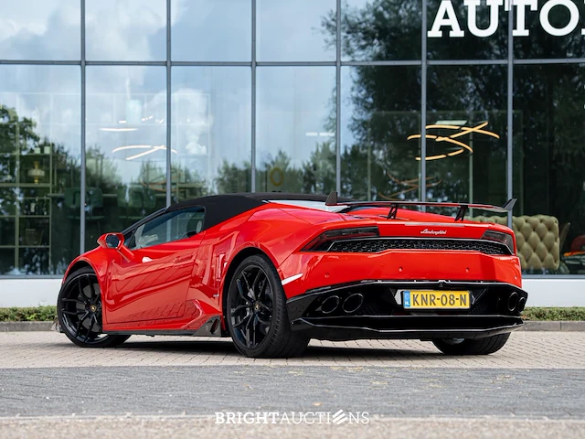 Lamborghini huracán spyder lp610-4 5.2 v10 610pk 4wd 2017, knr-08-n - afbeelding 35 van  82
